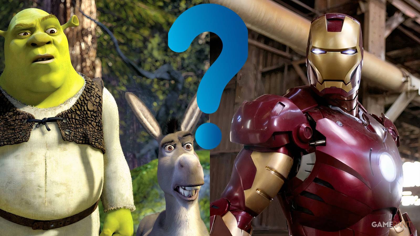 Shrek and Iron Man image
