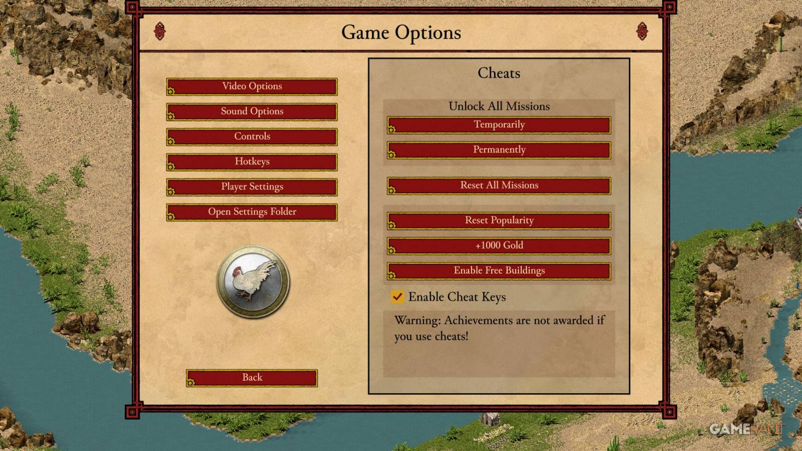 Stronghold Crusader Definitive Edition - All Cheats