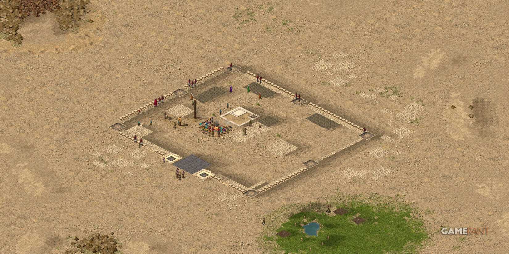 Stronghold Crusader Definitive Edition - Flattened Buildings