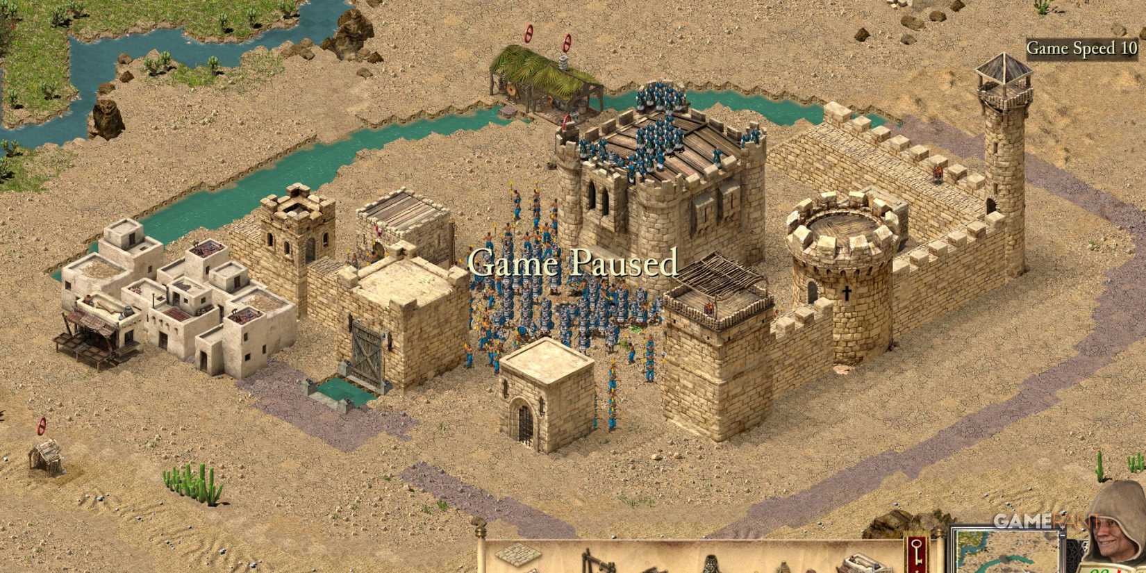 Stronghold Crusader Definitive Edition - Game Speed at 10