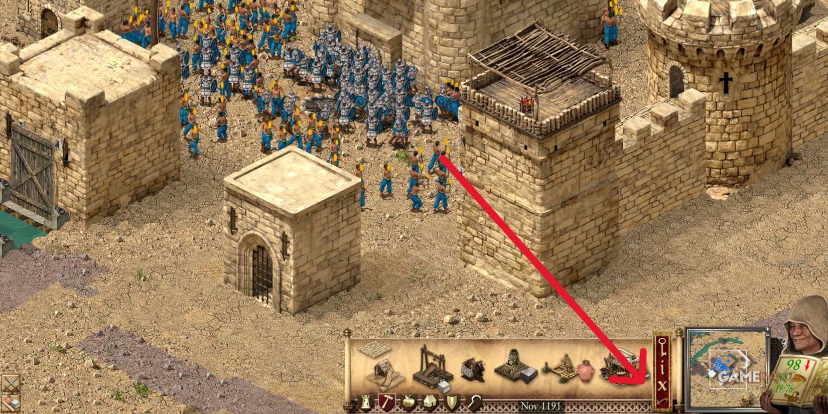 Stronghold Crusader Definitive Edition - How to Delete Buildings