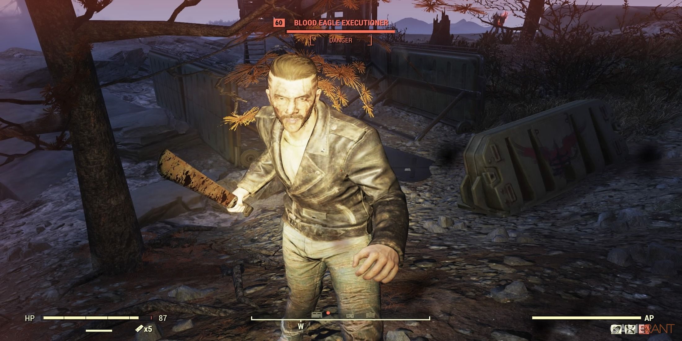 Taking Down A Human Enemy
