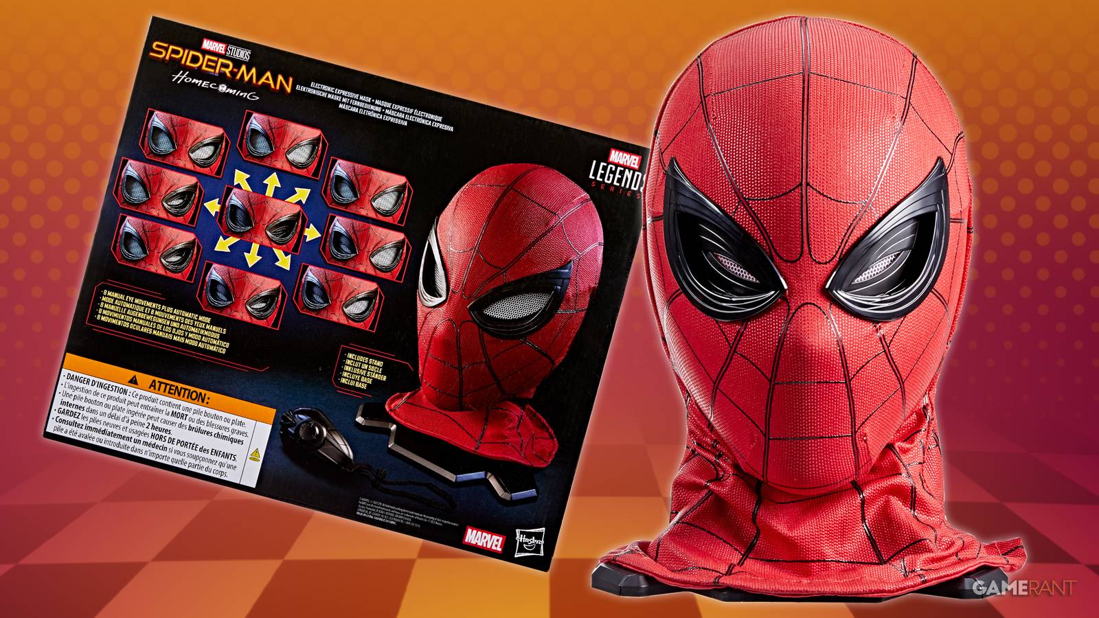 This Amazing Marvel Legends Series Spider-Man Electronic Expressive Mask Is Now Up For Preorder