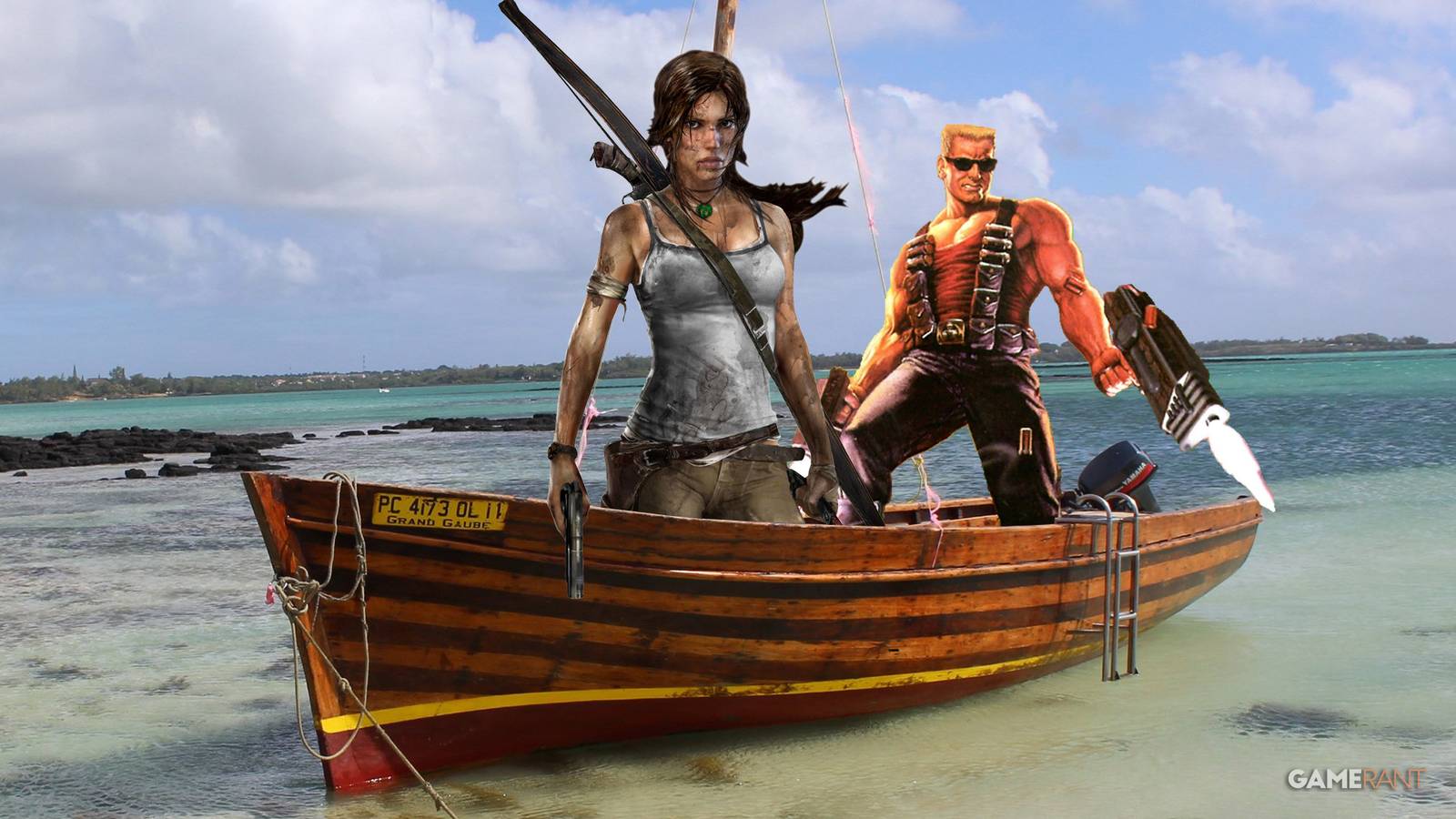 Tomb Raider Duke Nukem Same Boat