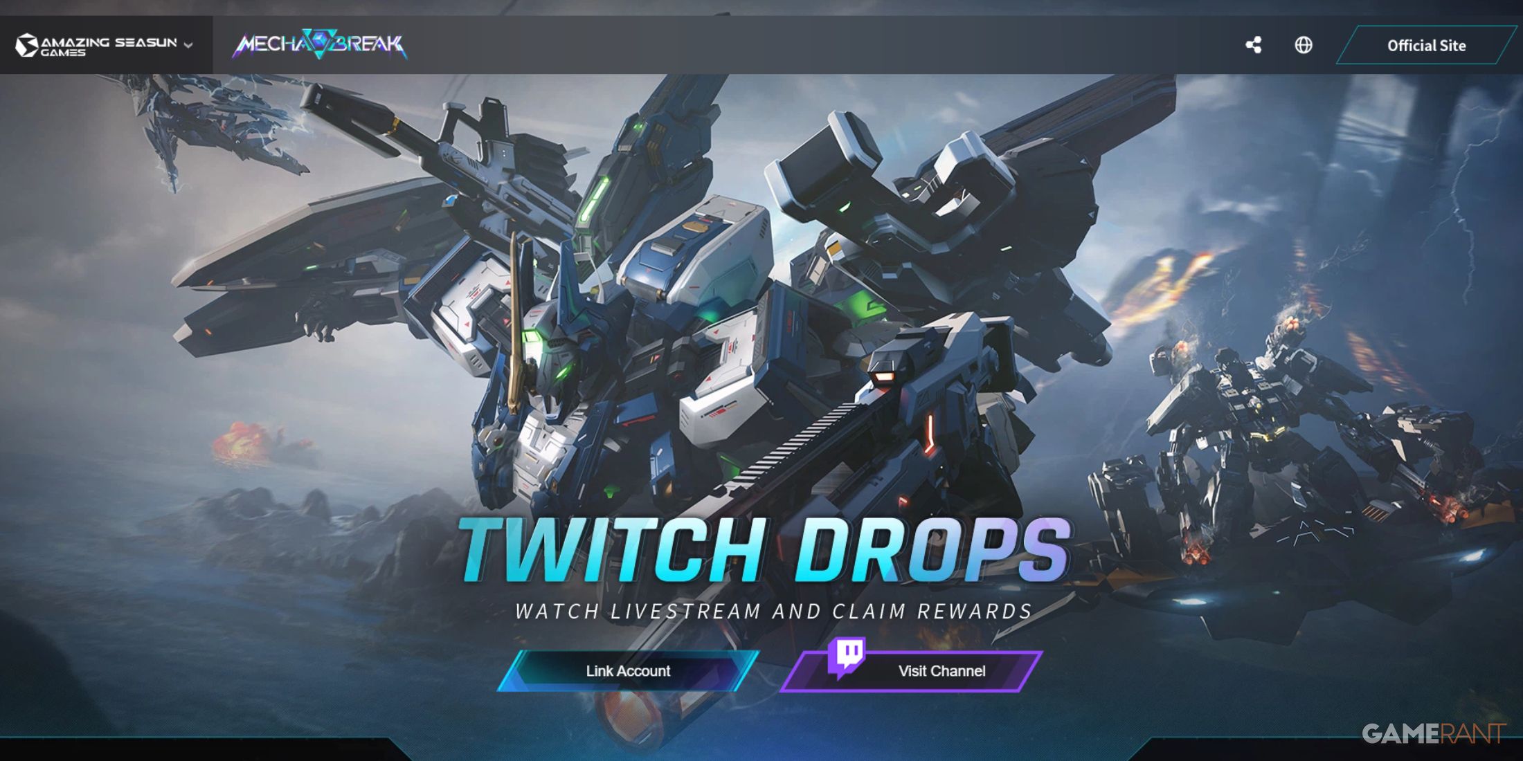 Twitch Drops In Mecha BREAK