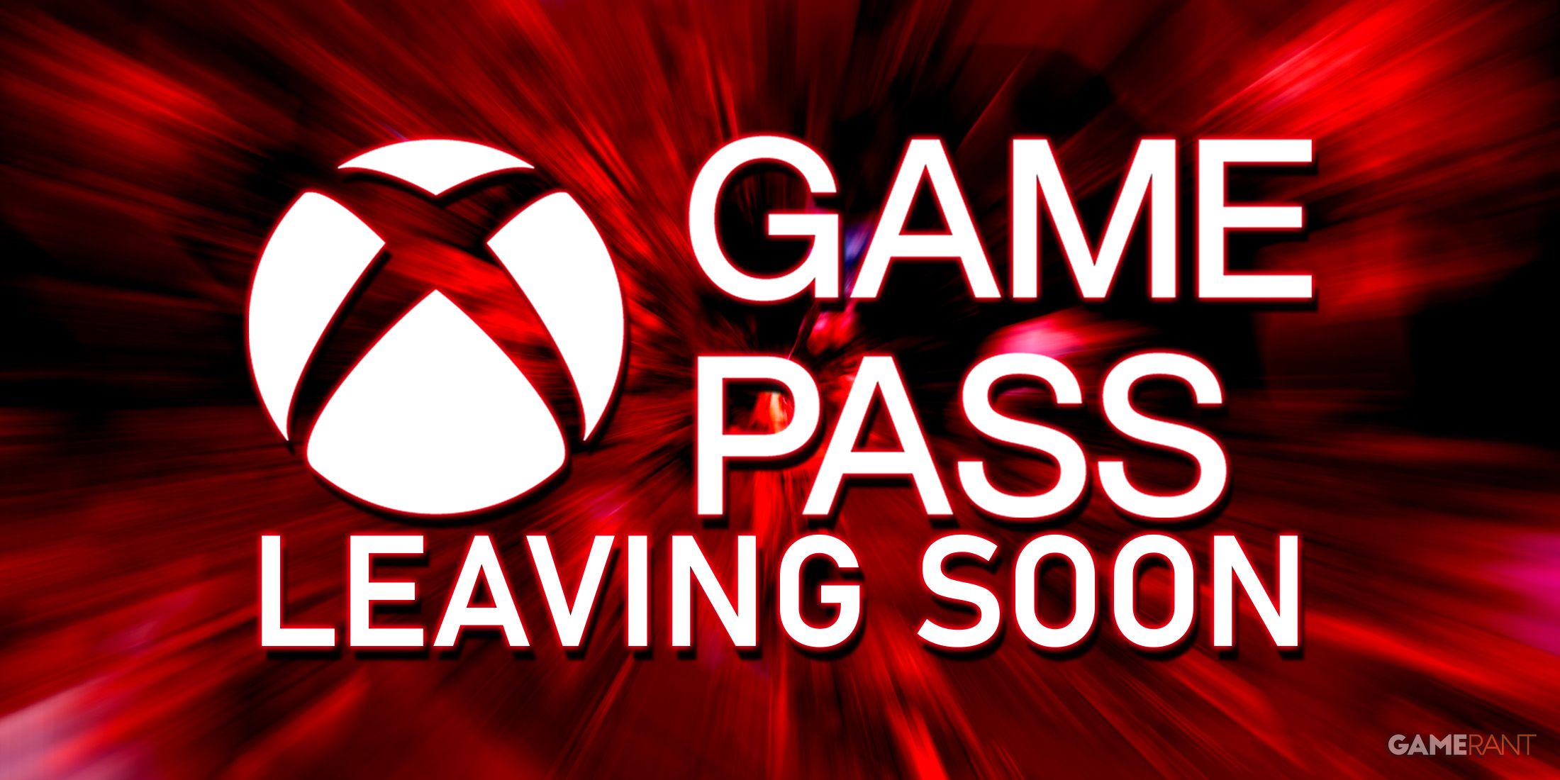 Xbox Game Pass Leaving Soon red-tinted zoom-blurred Kunitsu-Gami Path of the Goddess screenshot background