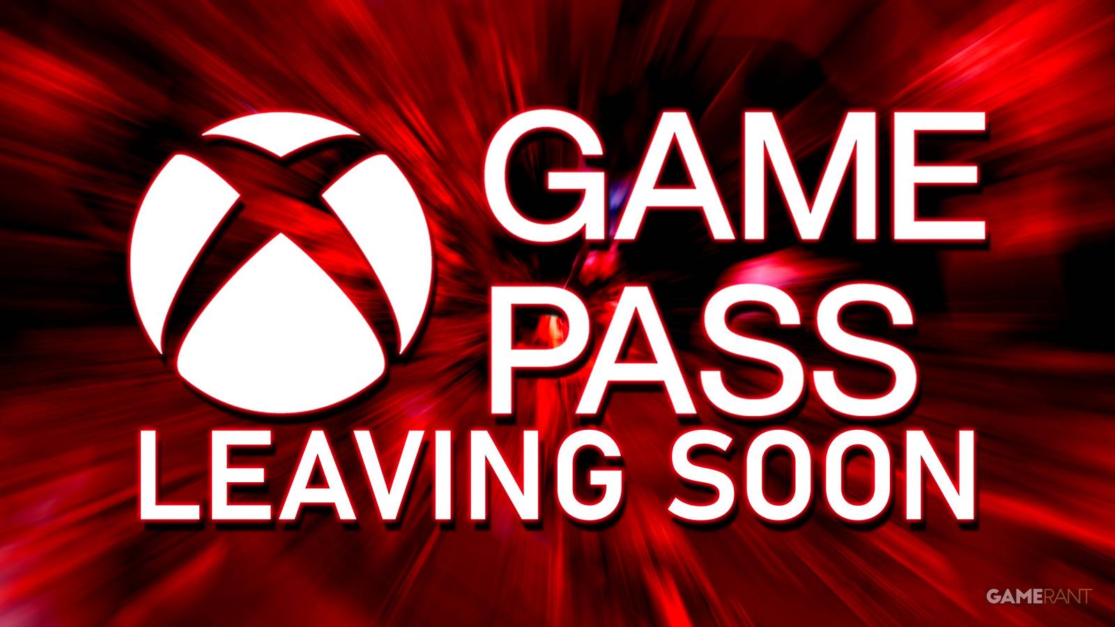 Xbox Game Pass Leaving Soon red-tinted zoom-blurred Kunitsu-Gami Path of the Goddess screenshot background