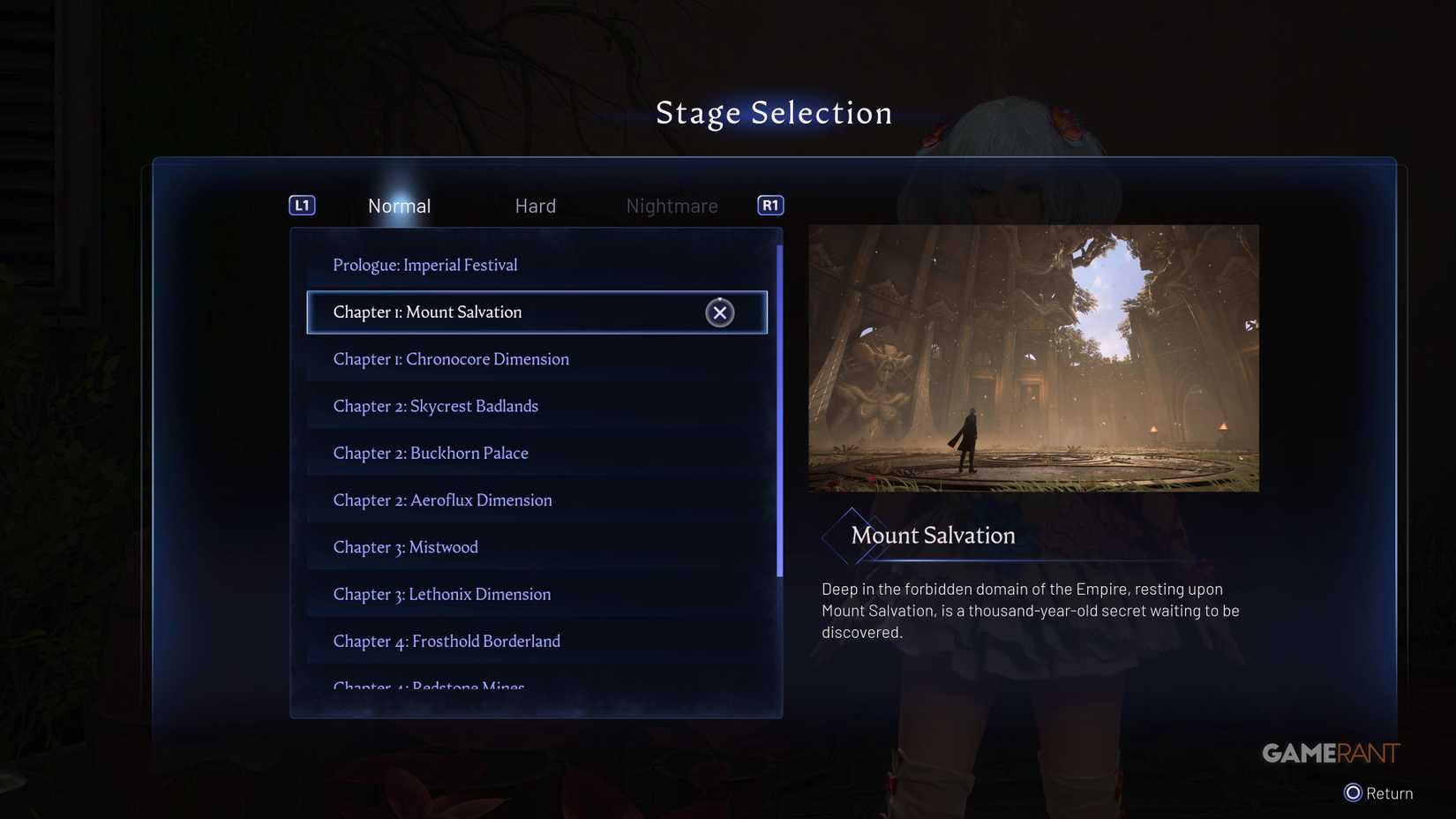 All Chapters:Missions in Lost Soul Aside 1