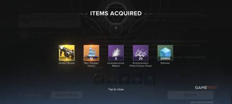 all pre-registration rewards in destiny rising