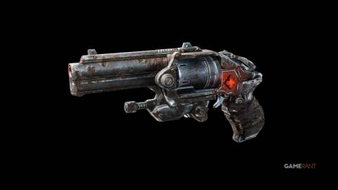 Boltok Pistol in Gears of War Reloaded