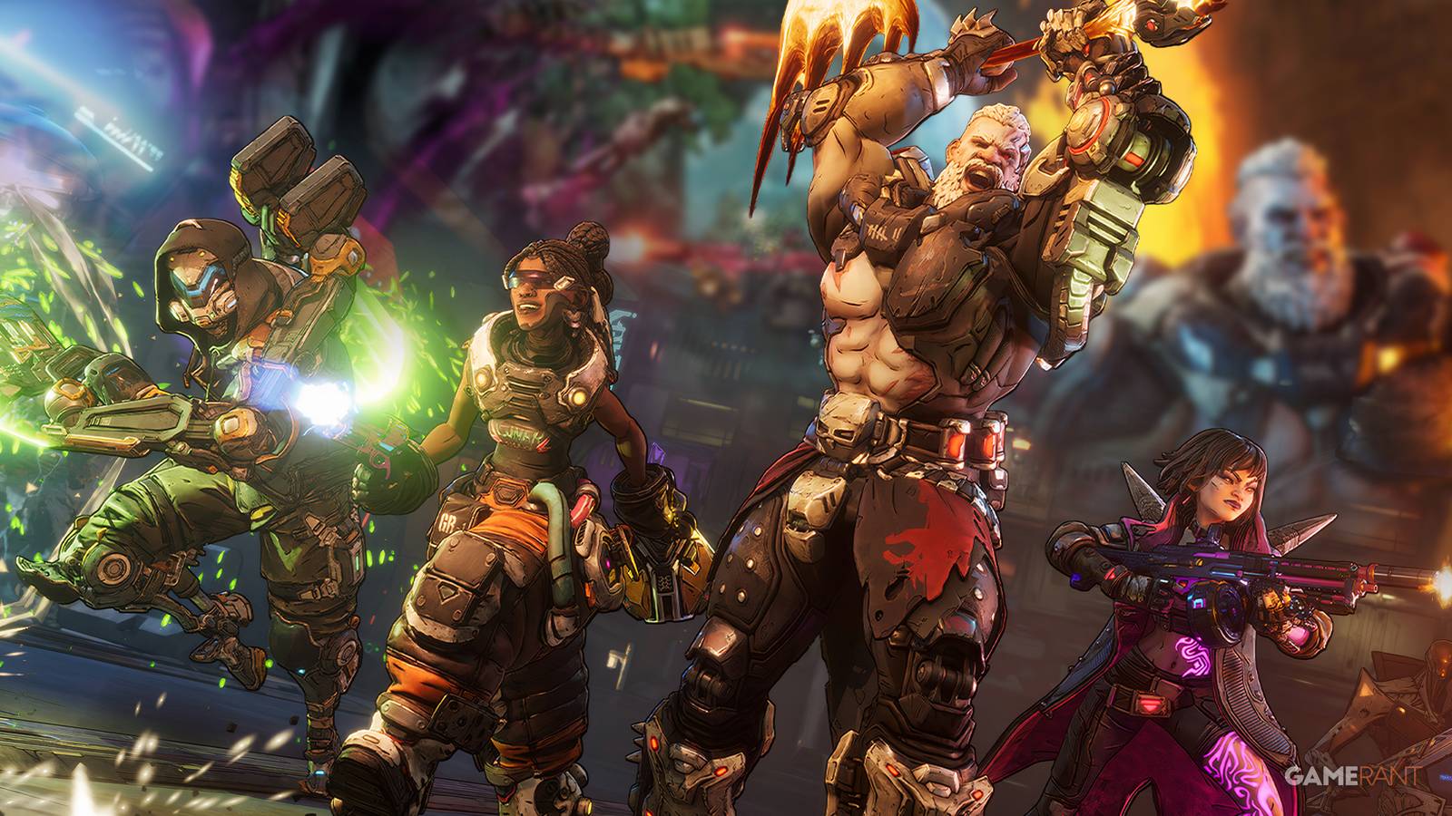 Borderlands 4 Vault Hunters Series Identity Crisis Guns