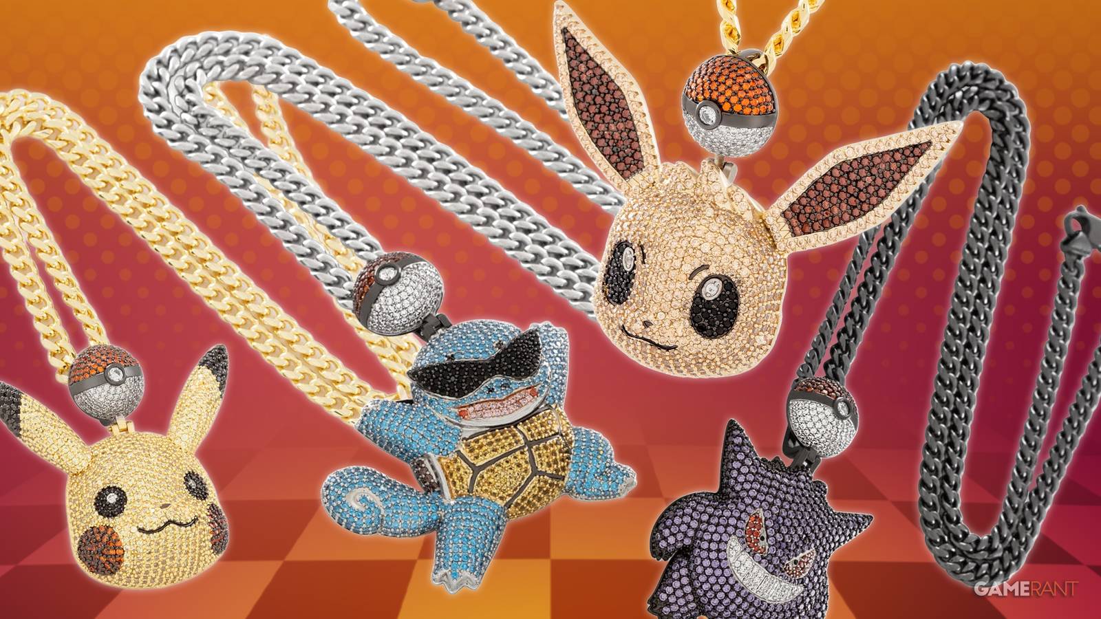 Bring The Bling With These Baller Pokémon x King Ice Necklaces