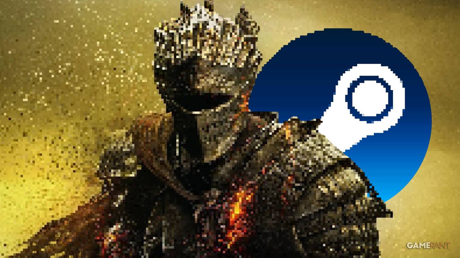 new steam game looks like a pixelated dark souls game.