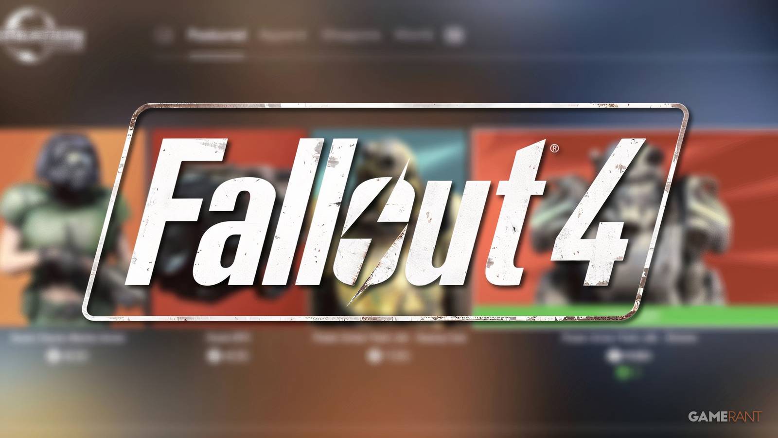 fallout 4 logo creation club blurred background