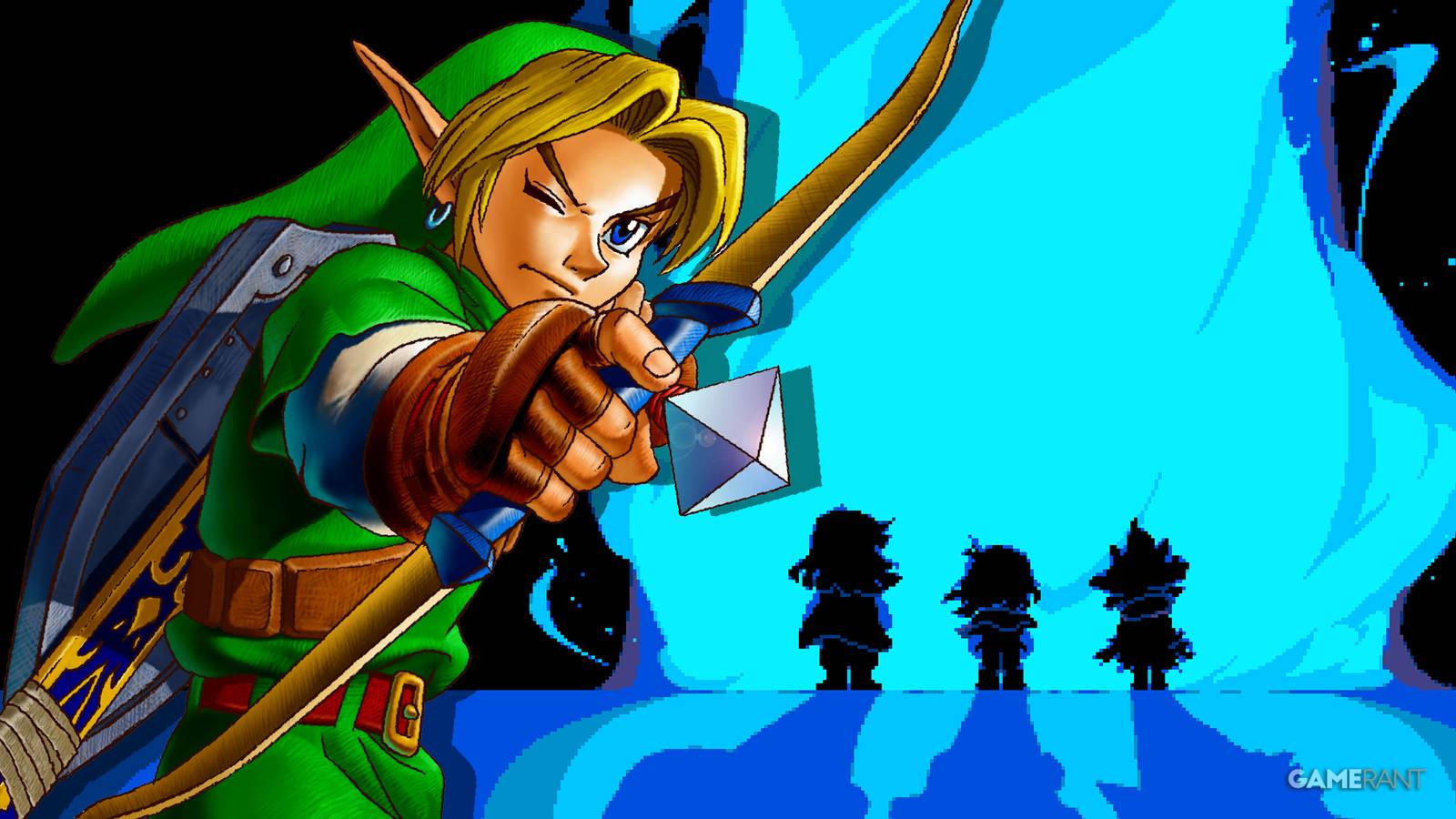 artist reimagined The Legend of Zelda's Link in Deltarune's art style
