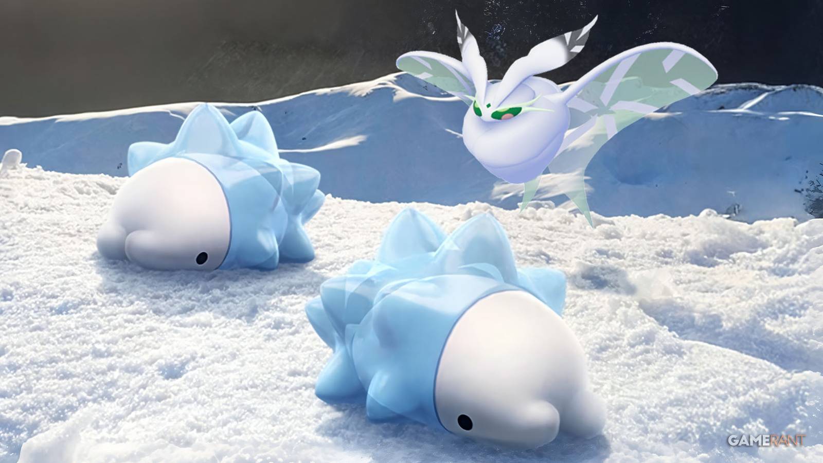 Cut Snom Pokemon GO: Snom's Evolution into Frosmoth, Explained