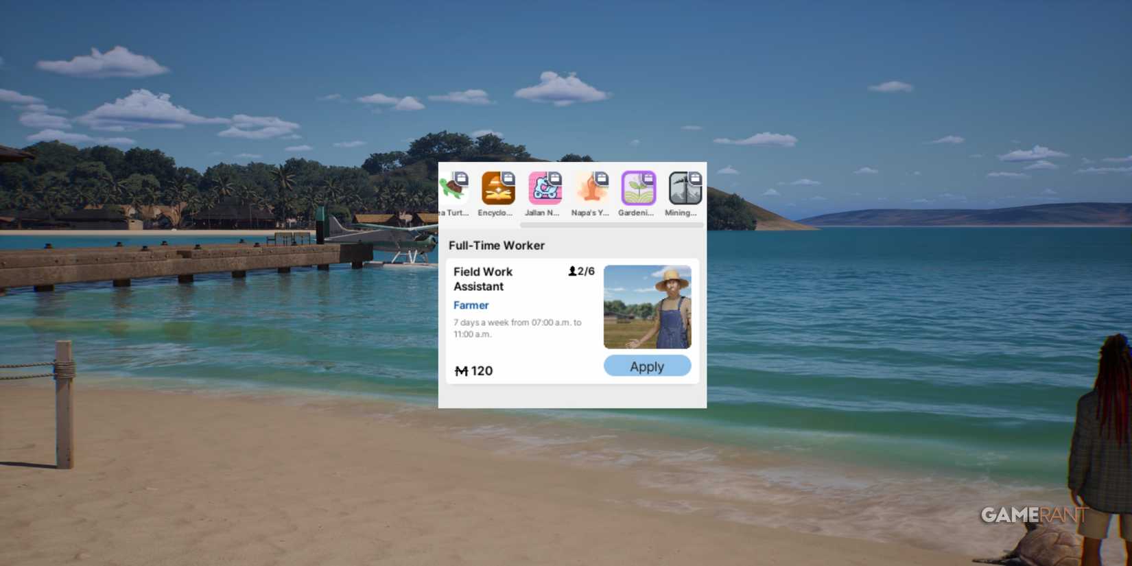 inZOI Island Getaway - Jobs - Farmer