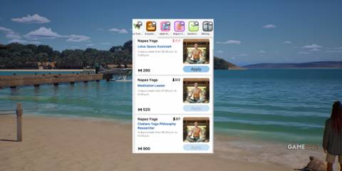 inZOI Island Getaway - Jobs - Yoga Leader