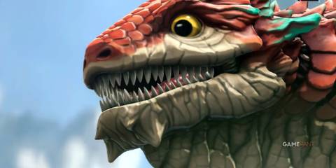 Kaiju No. 8 The Game exclusive still frame giant monster close-up