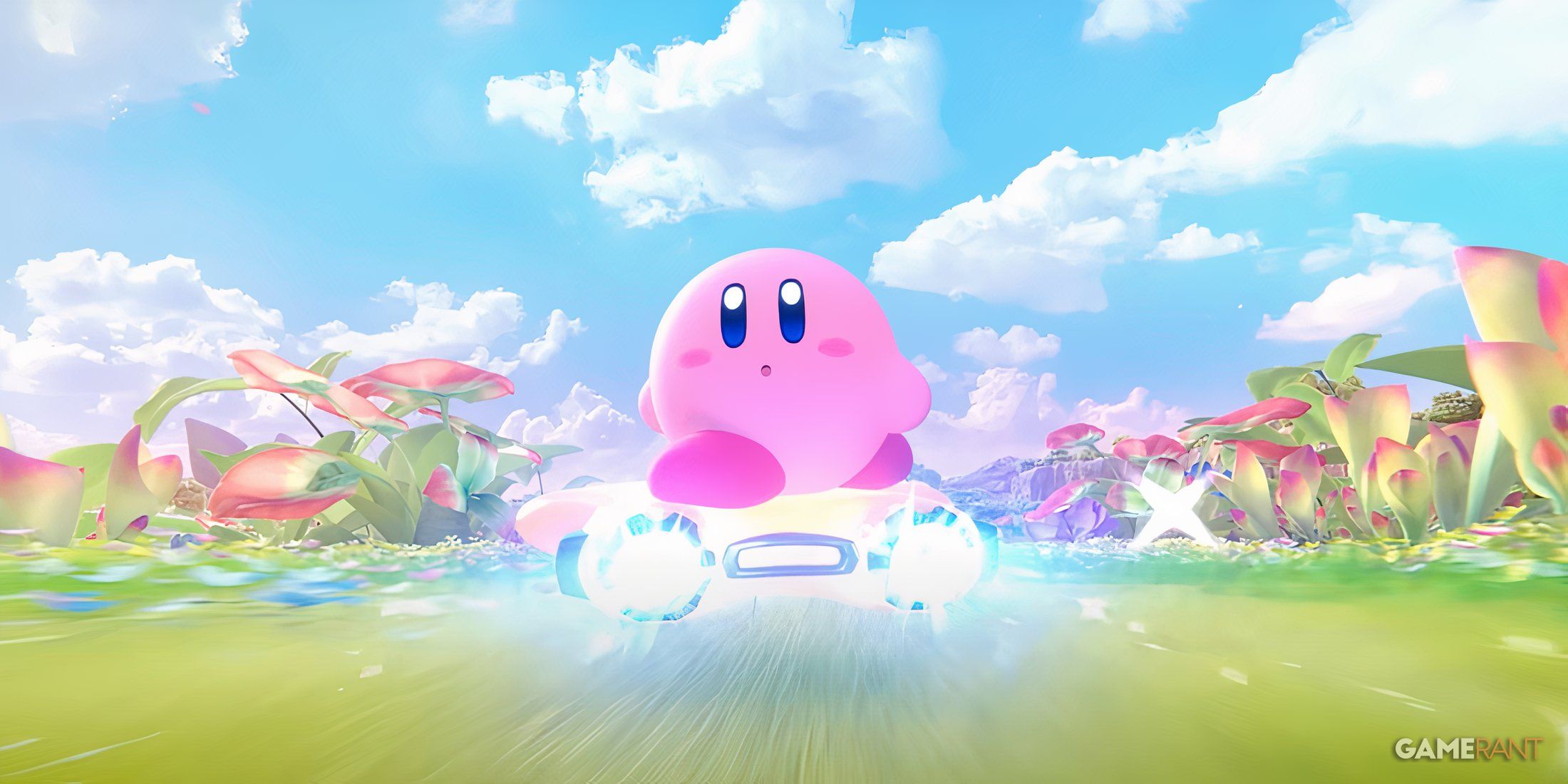 kirby air riders reveal trailer screngrab gamerant