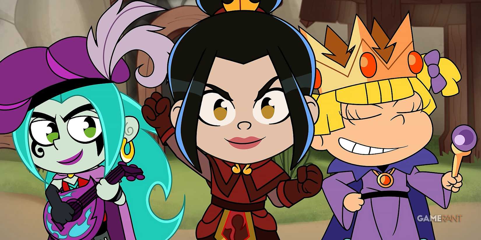 Nicktoons and The Dice of Destiny boss villains trailer screenshot