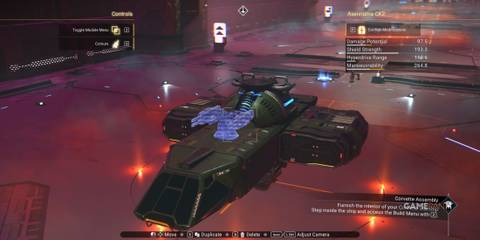 No Man's Sky - Core Build of Corvette