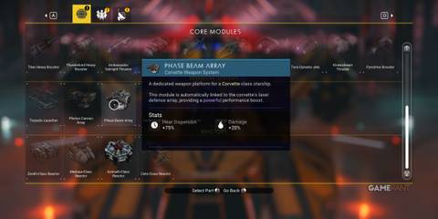 No Man's Sky - Corvette Module - Phase Beam Array