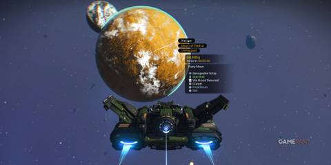 No Man's Sky - Planet With Salvagable Scrap