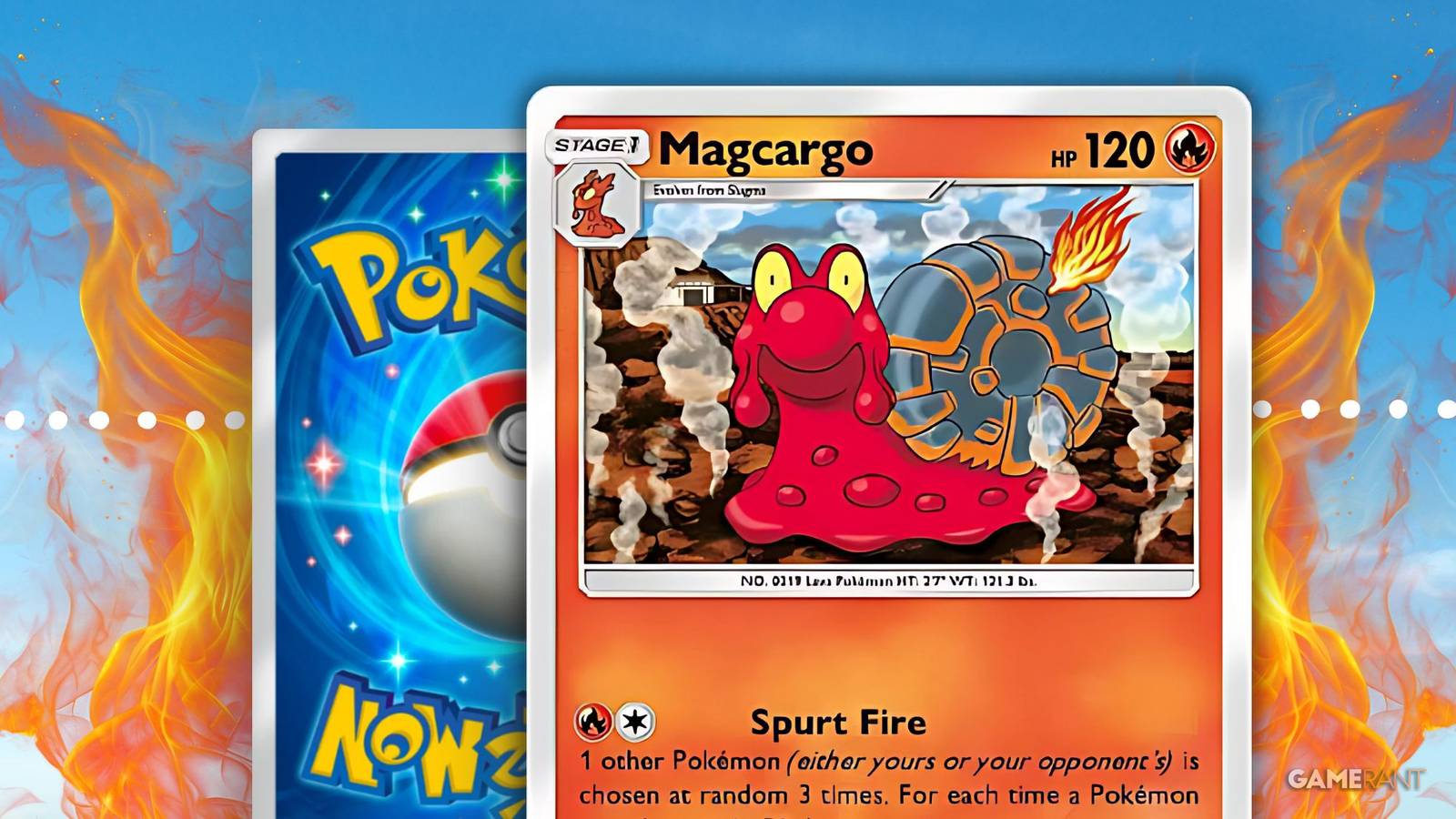 magcargo card in pokemon tcg pocket.