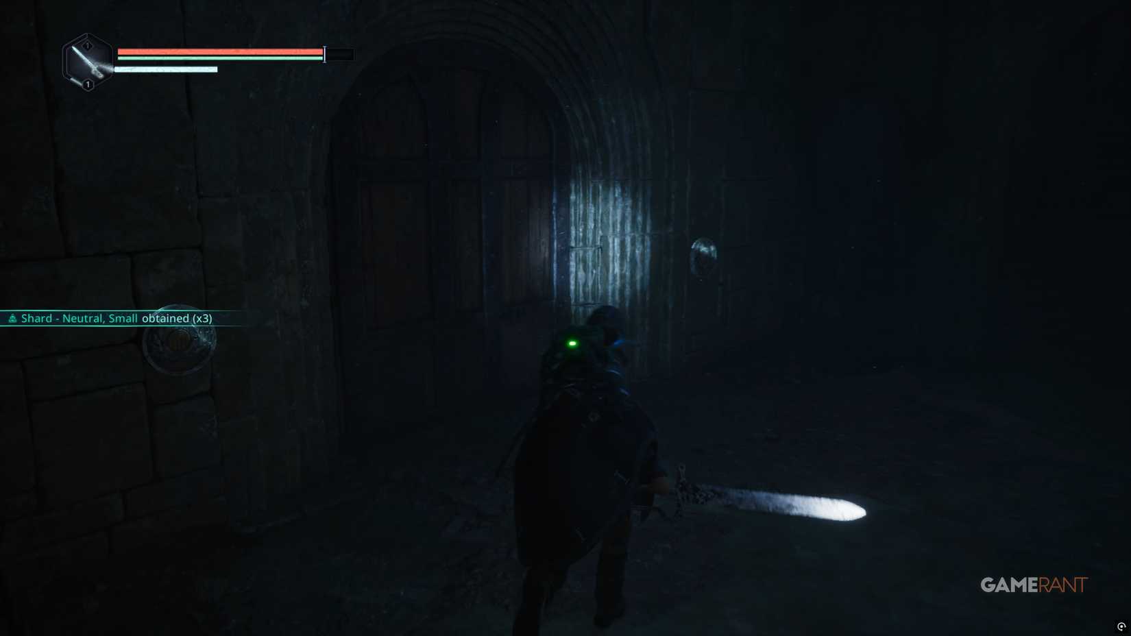 ram head medallion ruins door in hell is us