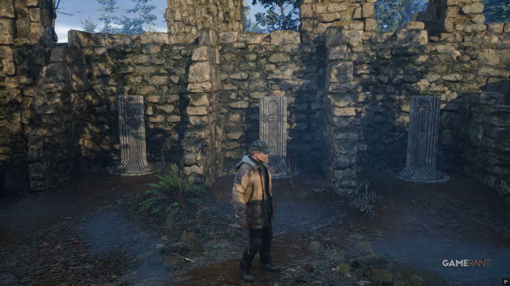 ruins entrance door puzzle solution in hell is us