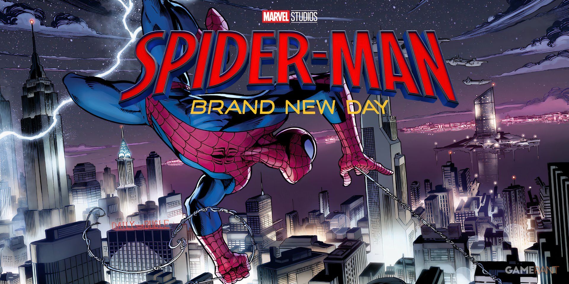 spider-man brand new day practical web swinging Cropped