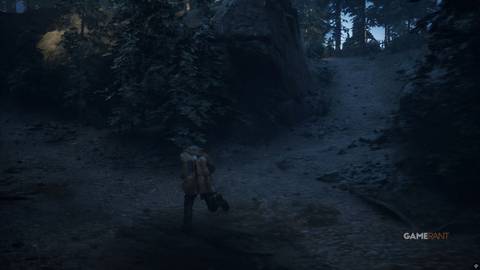 the hill where the red boulder is in hell is us