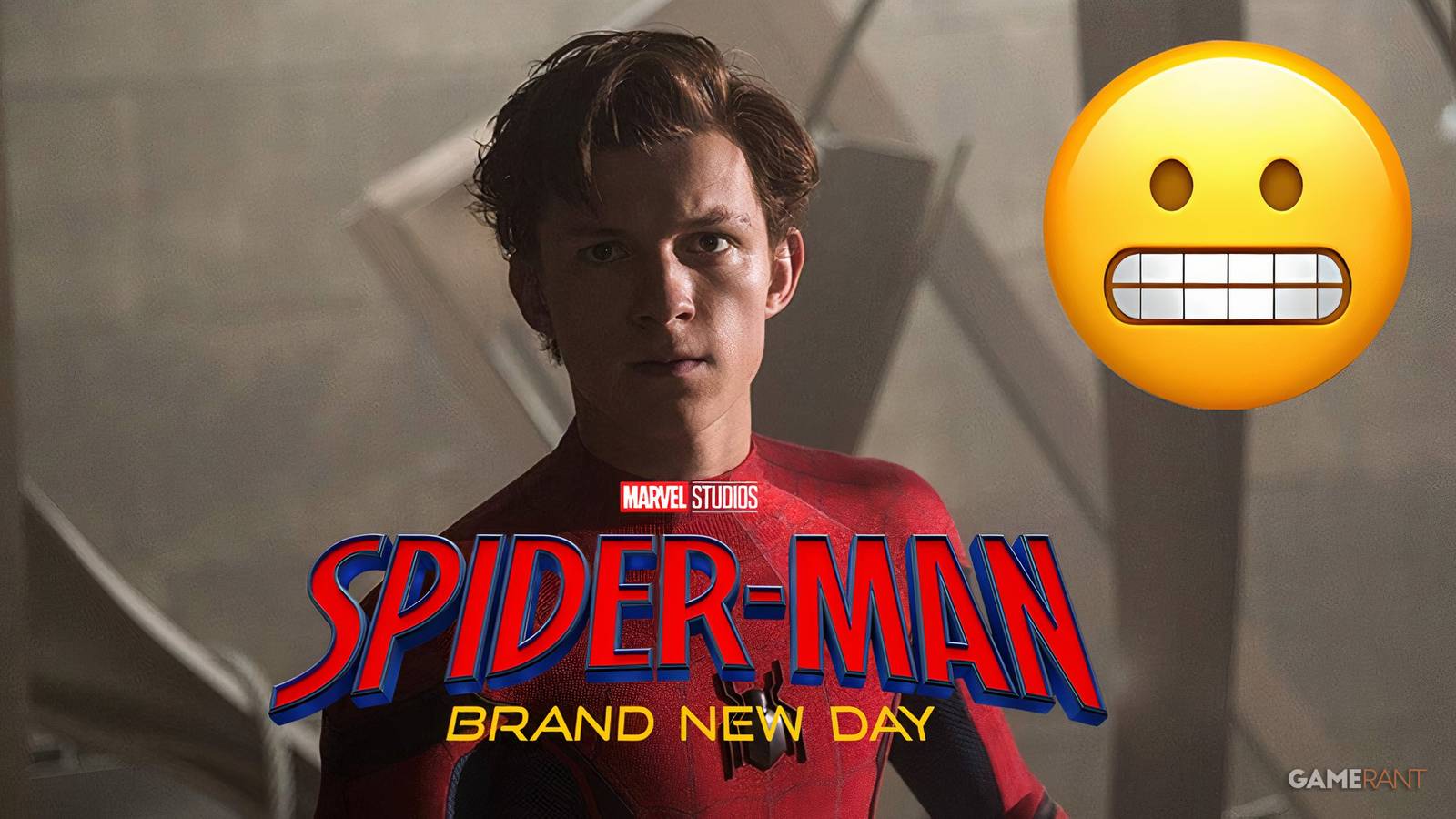 Tom Holland and Spider Man Brand New Day