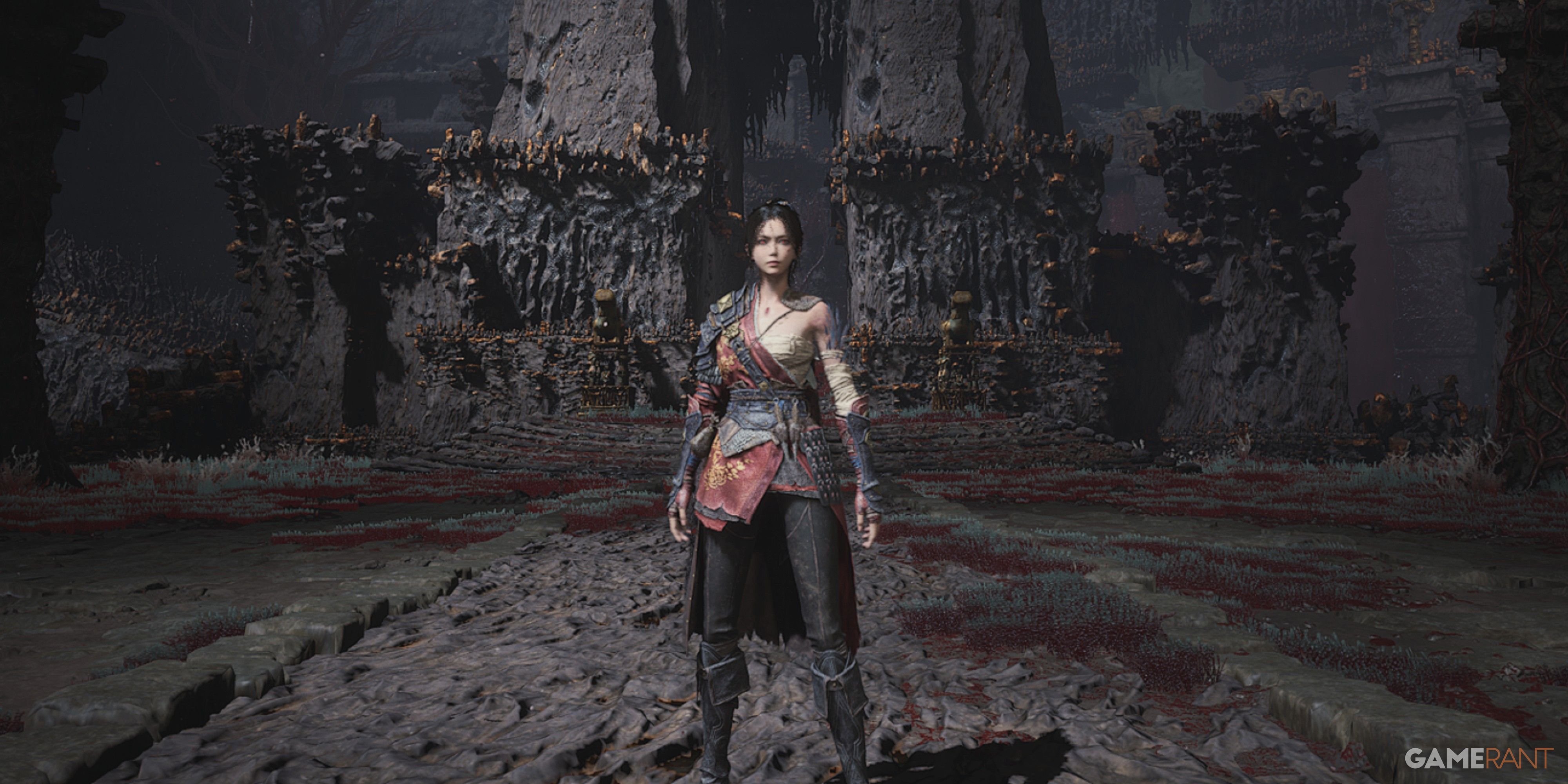 Wuchang Fallen Feathers Embroidered Armor Set