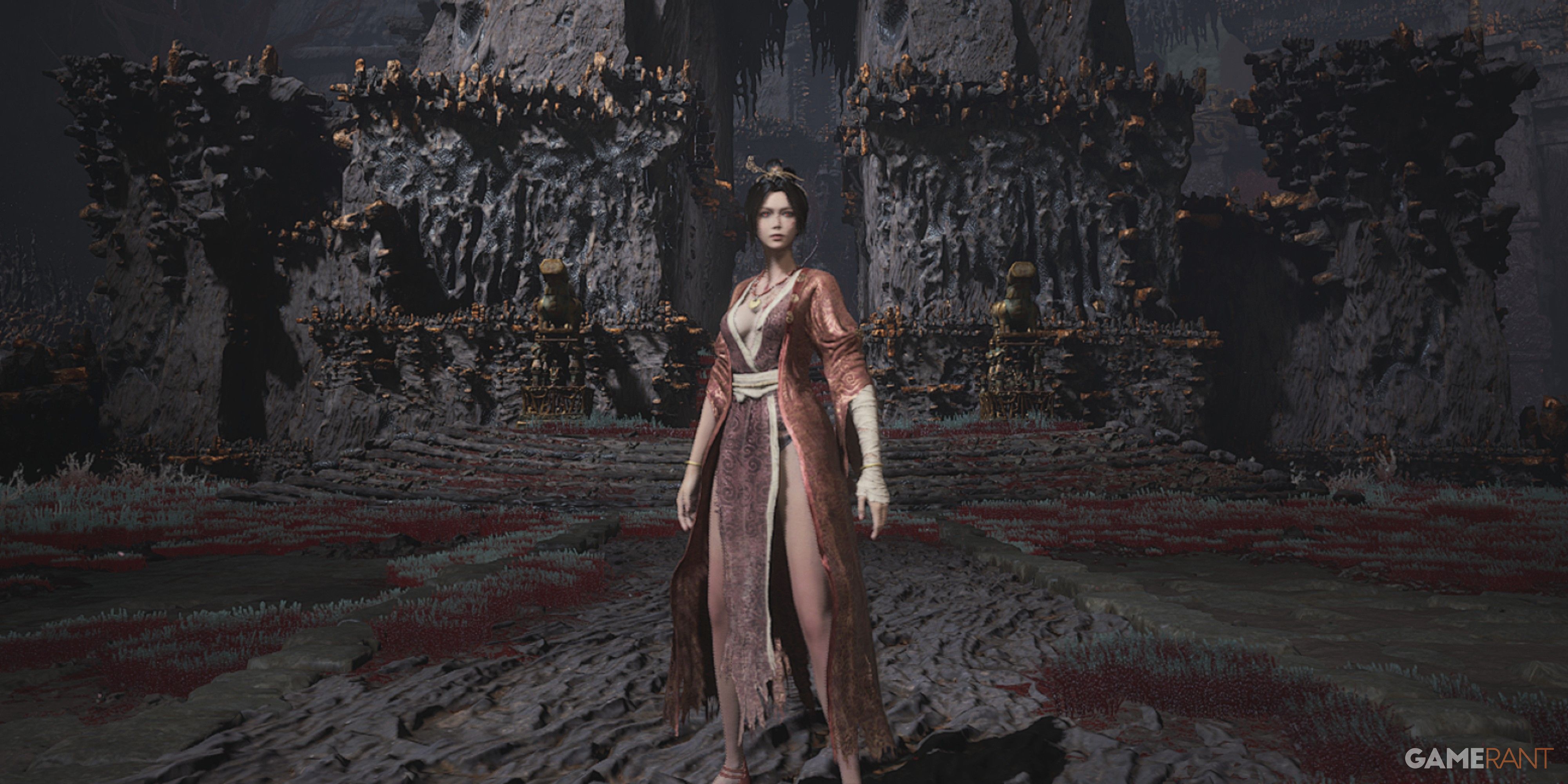 Wuchang Fallen Feathers Palace Maid's Armor Set-1