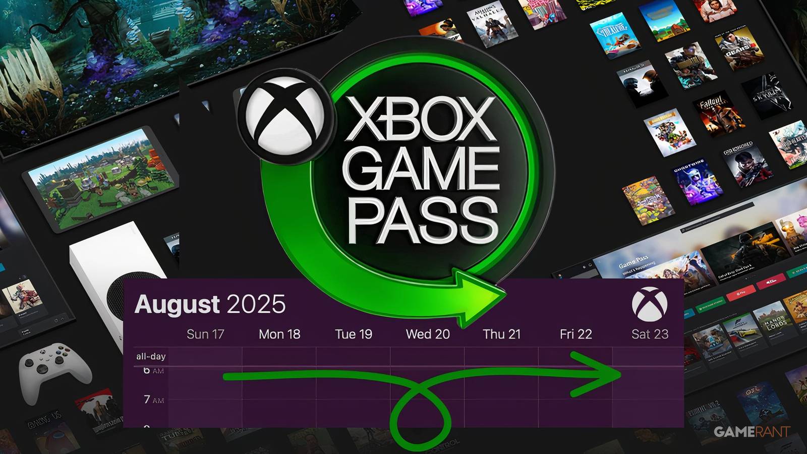 Xbox Game Pass August 17 - August 23