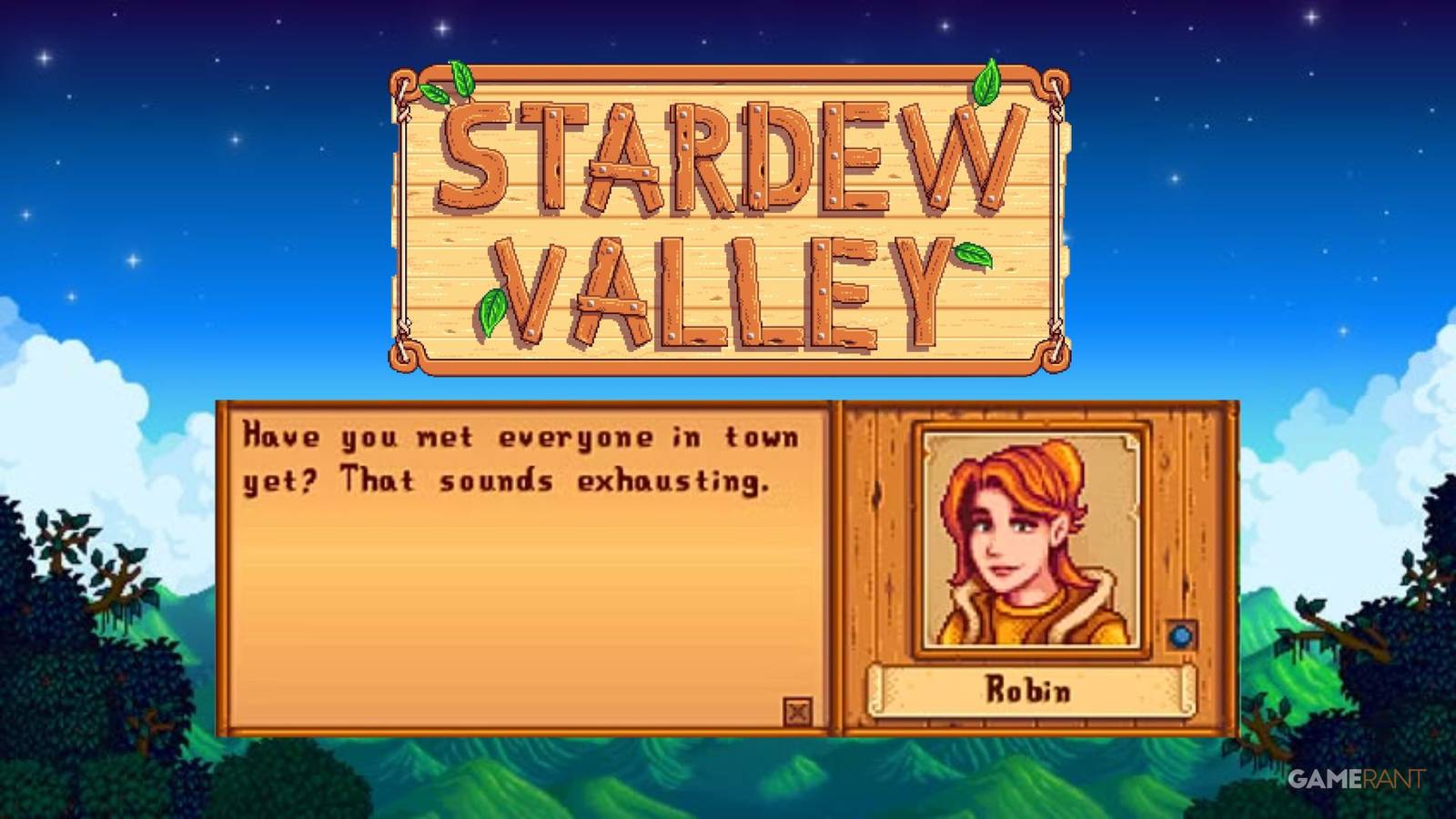 Strategy for Meeting Every Villager in One Day in Stardew Valley