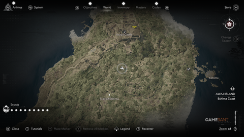 Assassin’s Creed Shadows Claws of Awaji Nowaki’s Memento Map Location