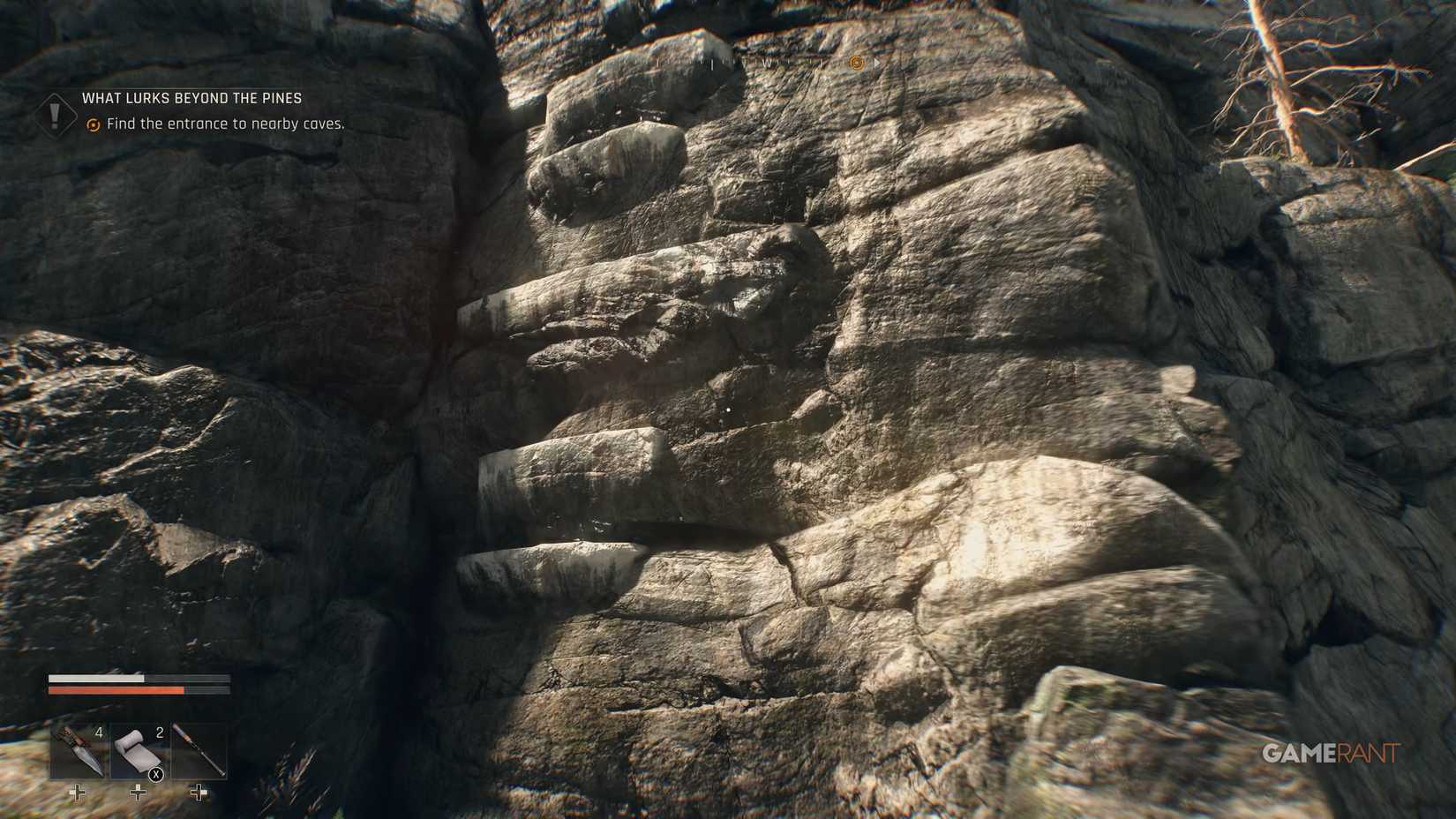 cliff ledges what lies beyond the pines dying light the beast