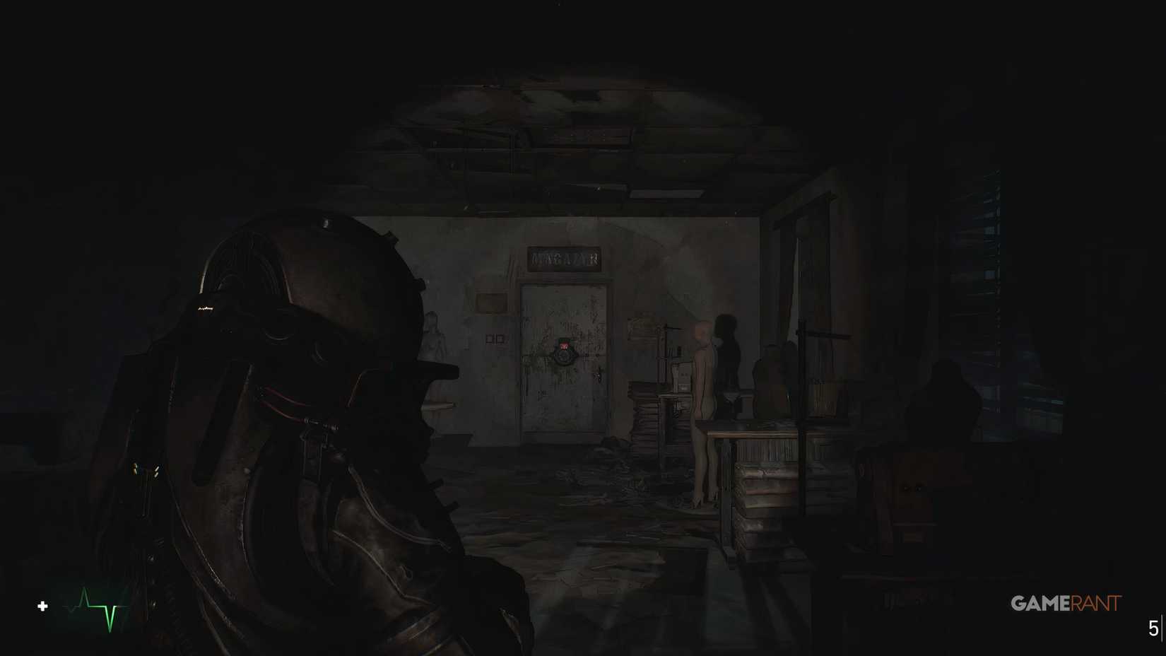 cronos new dawn flashlight dark room