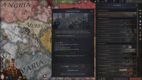 Crusader Kings 3 - Coronation - Expand The Realm Oath