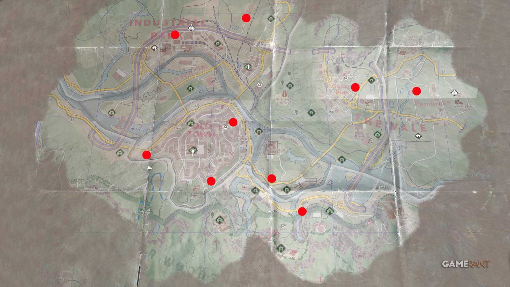 Dying-Light-The-Beast-All-Relay-Locations-Map