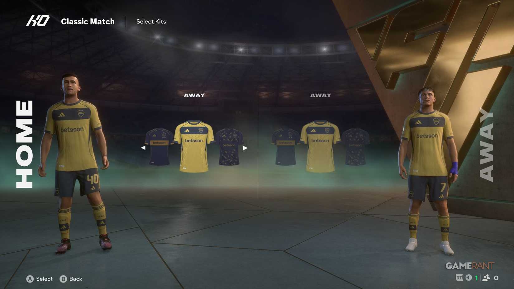 EA Sports FC 26 - Boca Juniors Away Kit