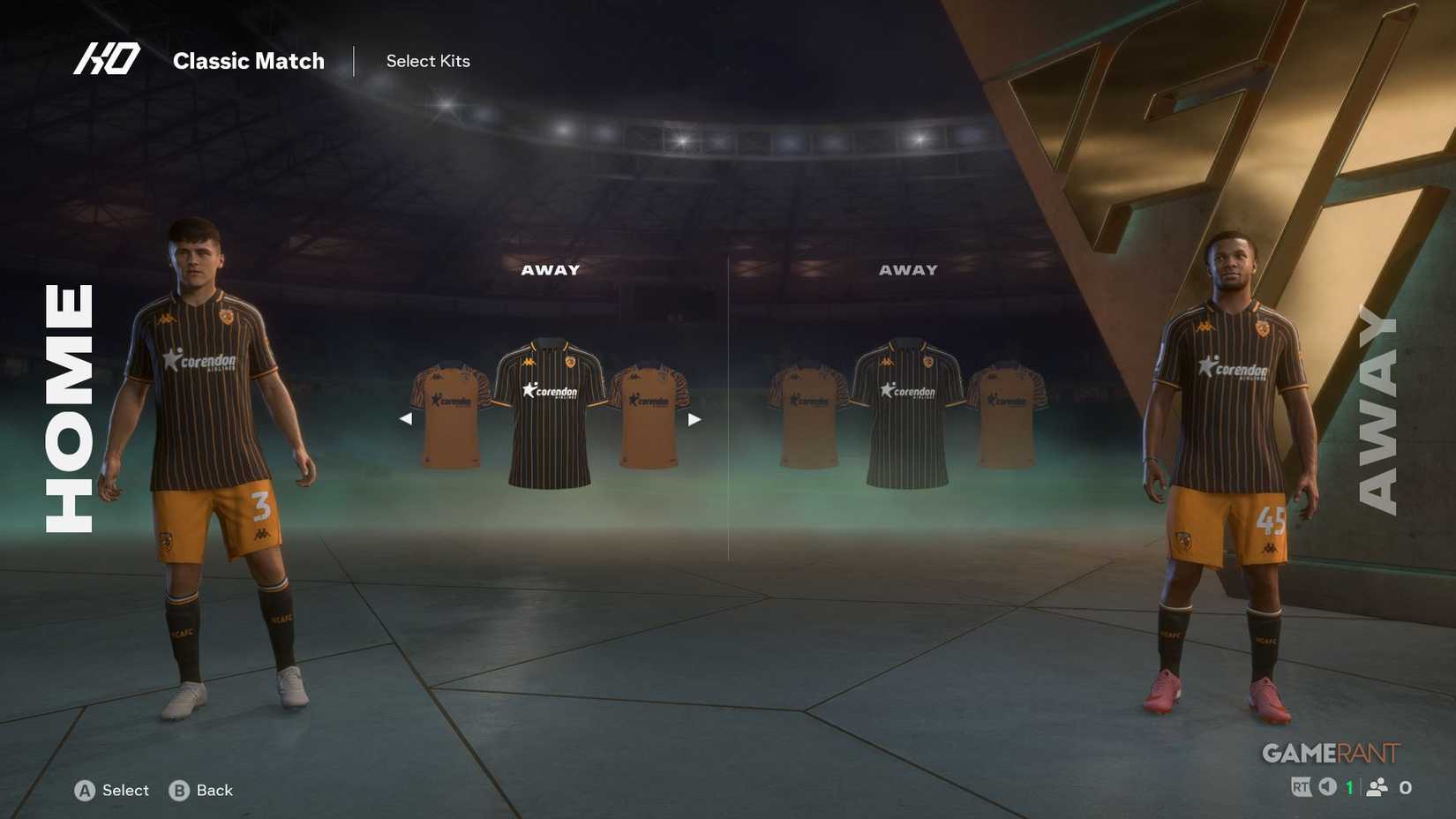 EA Sports FC 26 - Hull City Away Kit