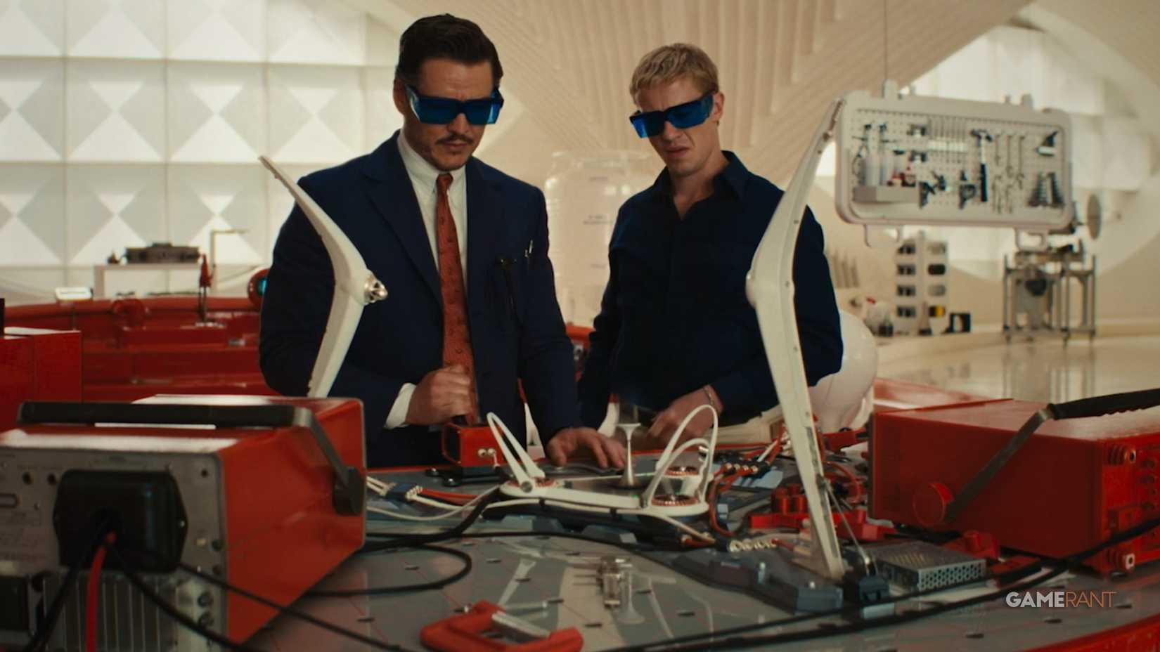 Fantastic Four First Steps lab red area inventions