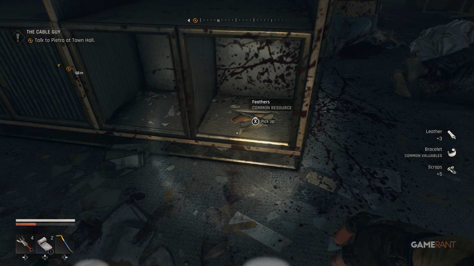 feathers in dark zone fashion store in dying light the beast