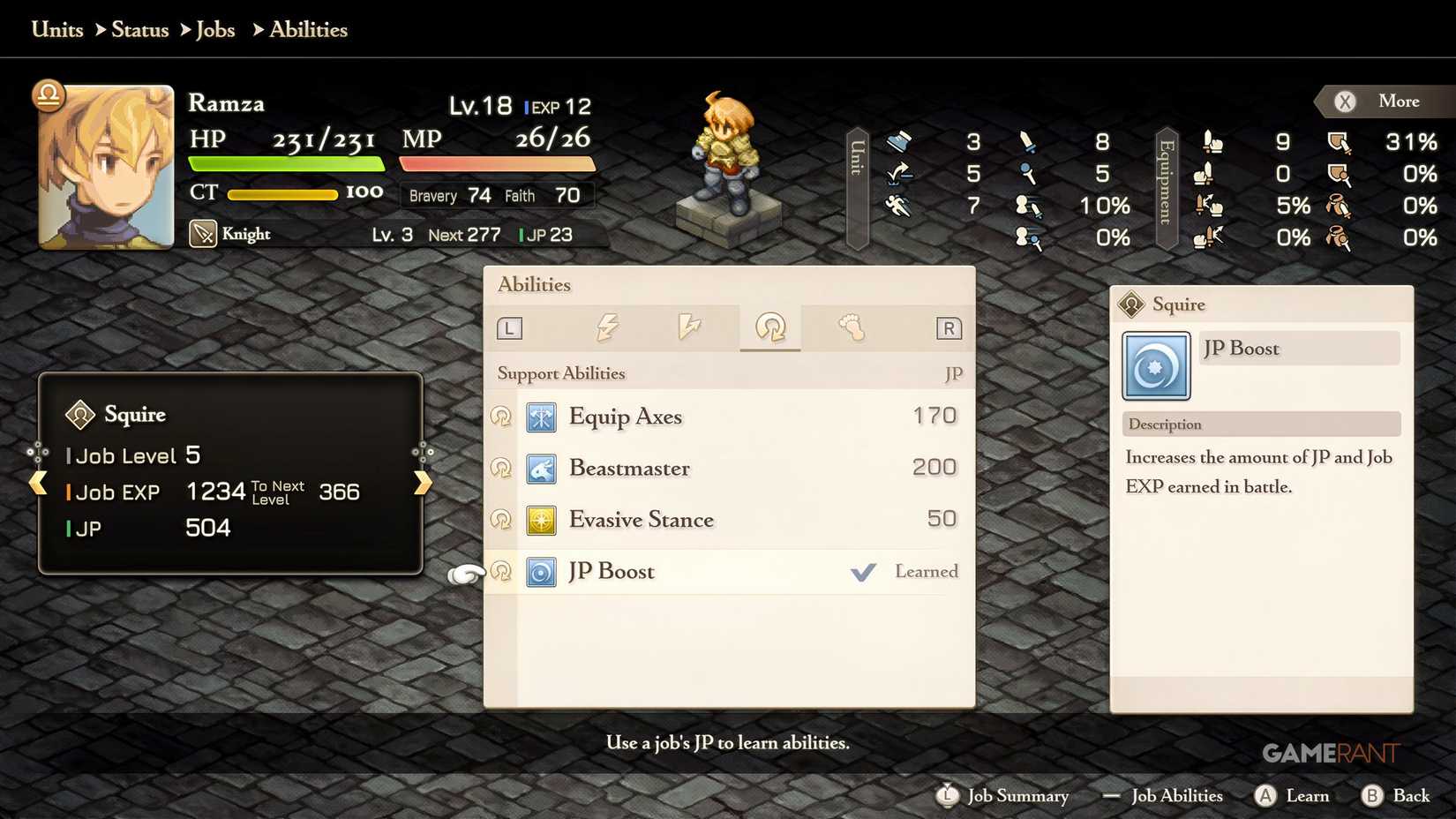 Ff Rpg Jobs Ff Tactics Jobs | Final Fantasy Tactics Recrutement – CIFK