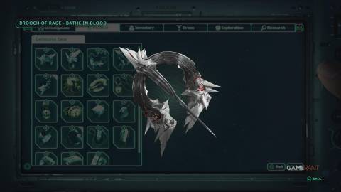 Hell is Us Brooch of Rage - Bathe in Blood