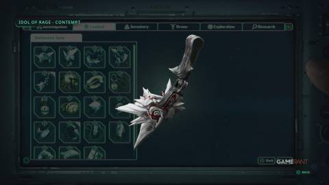 Hell is Us Idol of Rage - Contempt